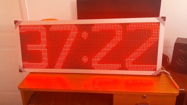 Cronómetro LED dígitos grandes