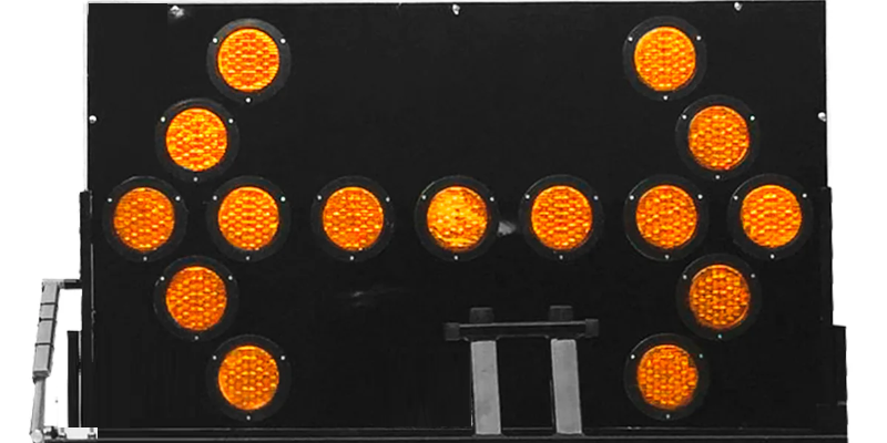 Flecha vial LED, secuenciador, controlador